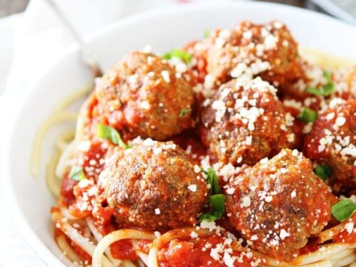 Kid's Spaghetti & Meatballs